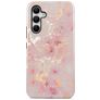 Burga Tough Coque Samsung Galaxy A55 Coque arrière Rigide Anti-Chocs - Golden Coral