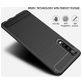 Mobigear Brushed Slim Coque Huawei P30 Coque arrière en TPU Souple - Rouge