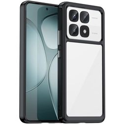 Mobigear Crystal Coque Xiaomi 14T Pro Coque arrière Rigide - Noir