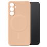 My Style Protective Flex Coque Samsung Galaxy S25 Plus MagSafe Coque arrière en TPU Souple - Soft Pink