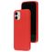 Mobiparts Coque iPhone 12 Mini Coque arrière en Silicone - Scarlet Red