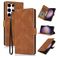 Mobigear Wallet Housse Samsung Galaxy S26 Ultra Etui Porte-Monnaie - Marron