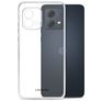 Mobilize Gelly Coque Transparente Motorola Moto G84 Coque arrière en TPU Souple - Transparent