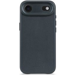 Decoded Coque iPhone Air Coque arrière en Cuir Véritable Anti-Chocs - Navy Shadow