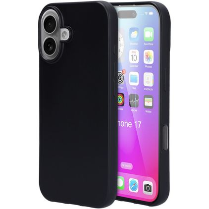 Mobiparts Classic Coque iPhone 17 Coque arrière en TPU Souple - Noir