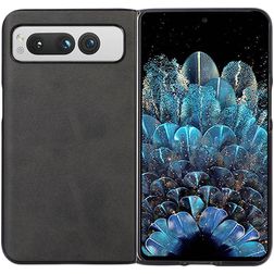 Mobigear Excellent Google Pixel Fold Plastique rigide Coque arrière - Noir