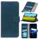 Mobigear Croco Housse iPhone 13 Etui Porte-Monnaie - Vert