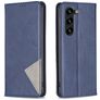 Mobigear Rhombus Slim Housse Samsung Galaxy S25 Plus Etui - Bleu