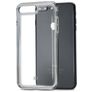 Mobilize Gelly Plus Coque iPhone 7 Plus Coque arrière en TPU Souple - Transparent / Noir