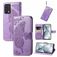 Mobigear Butterfly Housse Realme GT Master Edition Etui Porte-Monnaie - Violet