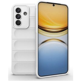 Mobigear Bumpy Coque Samsung Galaxy A37 Coque arrière en TPU Souple - Blanc