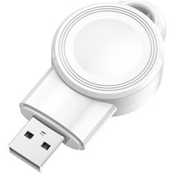 Mobigear Magnetic Keyring - Chargeur Apple Watch 2.5W 1A - Blanc