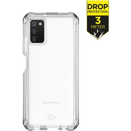 ITSkins SpectrumClear Coque Transparente Samsung Galaxy A02s Coque arrière en TPU Souple Anti-Chocs - Transparent