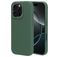 Mobiparts Coque iPhone 16 Pro Coque arrière en Silicone - Forest Green