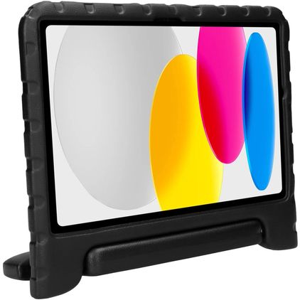 Mobiparts Kids Coque iPad 10 (2022) Coque de tablette pour enfants avec Poignée Enfants en EVA - Noir