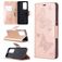 Mobigear Butterfly Housse Huawei P40 Pro Etui Porte-Monnaie - Rose doré