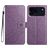 Mobigear Mandala iPhone 18 Pro Max Étui Portefeuille - Violet