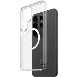 CARE by PanzerGlass Urban Explorer Coque Transparente Samsung Galaxy S26 Ultra MagSafe Coque arrière Rigide Anti-Chocs - Transparent