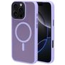 Mobiparts Hardcover Coque iPhone 16 Pro Max MagSafe Coque arrière Rigide - Satin Lila