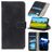 Mobigear Croco Housse POCO X5 Etui Porte-Monnaie - Noir