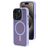 Mobiparts Hardcover Coque iPhone 15 Pro MagSafe Coque arrière Rigide - Satin Lila