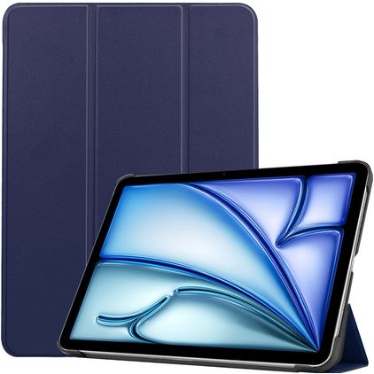 Mobigear Tri-Fold Coque iPad Air 13 Pouces (2025) Etui - Dark Blue