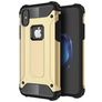Mobigear Outdoor Coque iPhone XS Coque arrière Rigide Anti-Chocs - Or
