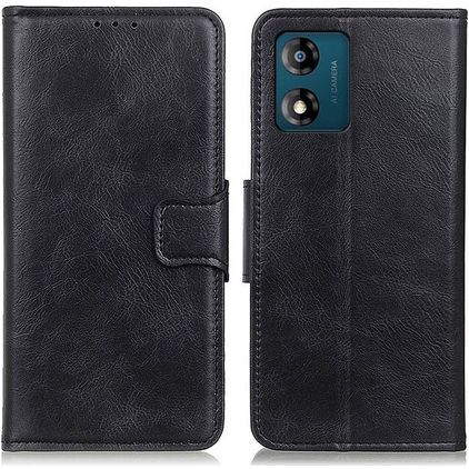 Mobigear Classy Motorola Moto E13 Étui Portefeuille - Noir