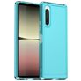 Mobigear Crystal Coque Sony Xperia 10 V Coque arrière en TPU Souple - Bleu
