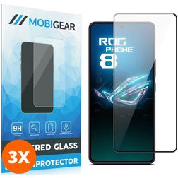 Mobigear Premium ASUS ROG Phone 8 Verre trempé Protection d'écran - Compatible Coque (Lot de 3)