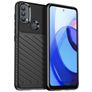 Mobigear Groove Coque Motorola Moto E40 Coque arrière en TPU Souple - Noir