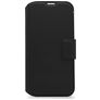 Decoded Detachable Wallet Housse iPhone 14 Plus Etui avec Coque Détachable en Cuir Véritable Porte-Monnaie - Noir