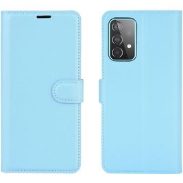 Mobigear Classic Housse Samsung Galaxy A52s 5G Etui Porte-Monnaie - Bleu