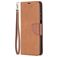 Mobigear Excellent Housse Samsung Galaxy A12 Etui Porte-Monnaie - Marron