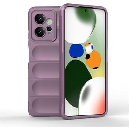 Mobigear Bumpy Coque Xiaomi Redmi Note 12 Coque arrière en TPU Souple - Violet