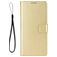 Mobigear Wallet Housse POCO F4 GT Etui Porte-Monnaie - Or