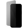 Mobiparts iPhone 15 Plus Verre trempé Protection d'écran Confidentialité - Compatible Coque - Noir