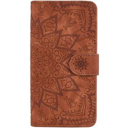 Mobigear Mandala Samsung Galaxy A30s Étui Portefeuille - Marron