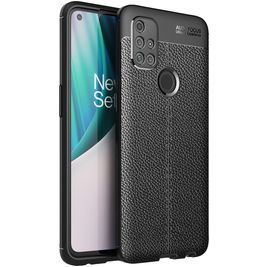 Mobigear Luxury Coque OnePlus Nord N10 5G Coque arrière en TPU Souple - Noir