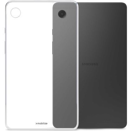 Mobilize Gelly Coque Samsung Galaxy Tab A9 (2023) Coque arrière en en TPU Souple - Transparent