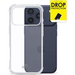 My Style Protective Flex Coque Transparente iPhone 17 Pro Coque arrière en TPU Souple Anti-Chocs - Transparent