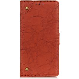 Mobigear Ranch Housse HONOR 8S Etui Porte-Monnaie - Marron