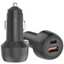 Mobilize - Double USB / USB-C Chargeur voiture Power Delivery 48W - Noir