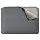 Mobigear Basics Pochette Ordinateur portable 16 Pouces Housse ordinateur - Gris