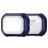 Mobigear Shockproof Coque rigide pour Apple AirPods Pro 1 - Bleu foncé