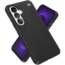 Speck Presidio2 Grip Coque Samsung Galaxy S26 MagSafe Coque arrière Rigide Anti-Chocs - Noir