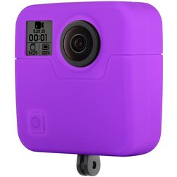 Mobigear Classic Coque GoPro Fusion Coque en Silicone Souple - Violet