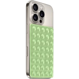 Mobiparts Sticky Pad Support de téléphone à ventouse - Vert Universel