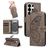 Mobigear Butterfly Samsung Galaxy S26 Ultra Étui Portefeuille - Gris