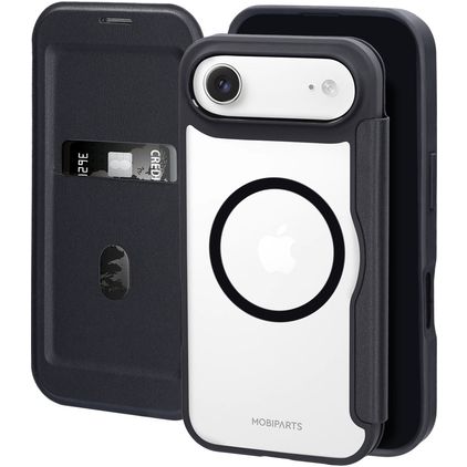 Mobiparts Shield Line Housse iPhone Air MagSafe Etui - Noir